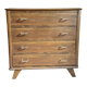 Commode vintage pieds compas en chêne