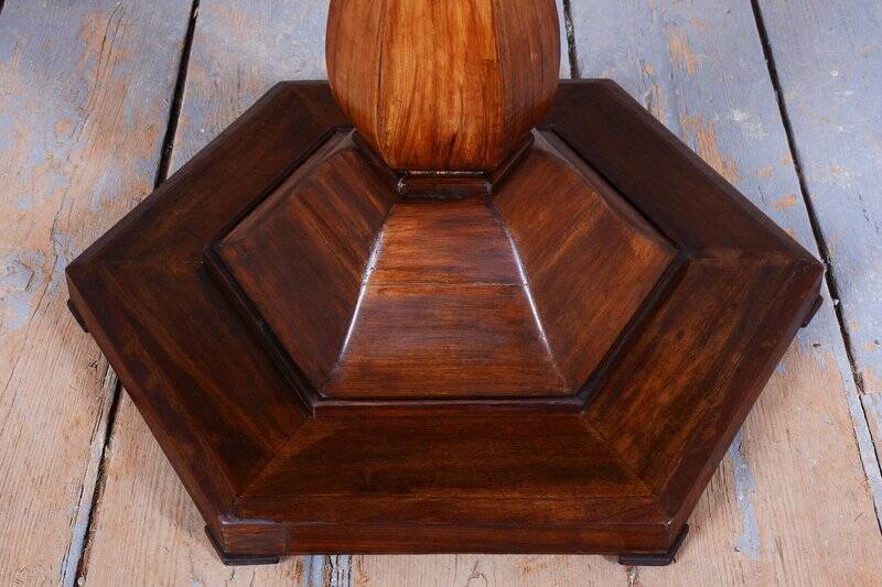 Biedermeier Dining Table in Walnut, Czechia, 1830s