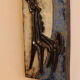Wall ceramic in stoneware signed Guérin (Bouffioulx)