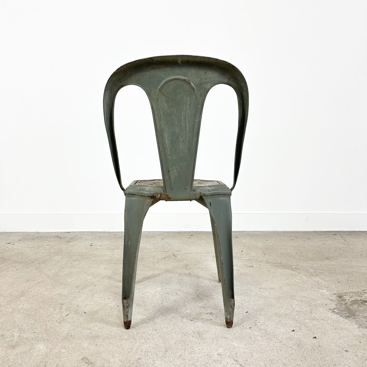 Chaise de bistro fibrocit industriel