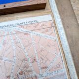 Paris, Champ de Mars, ancien plan, imprimé en 1914.