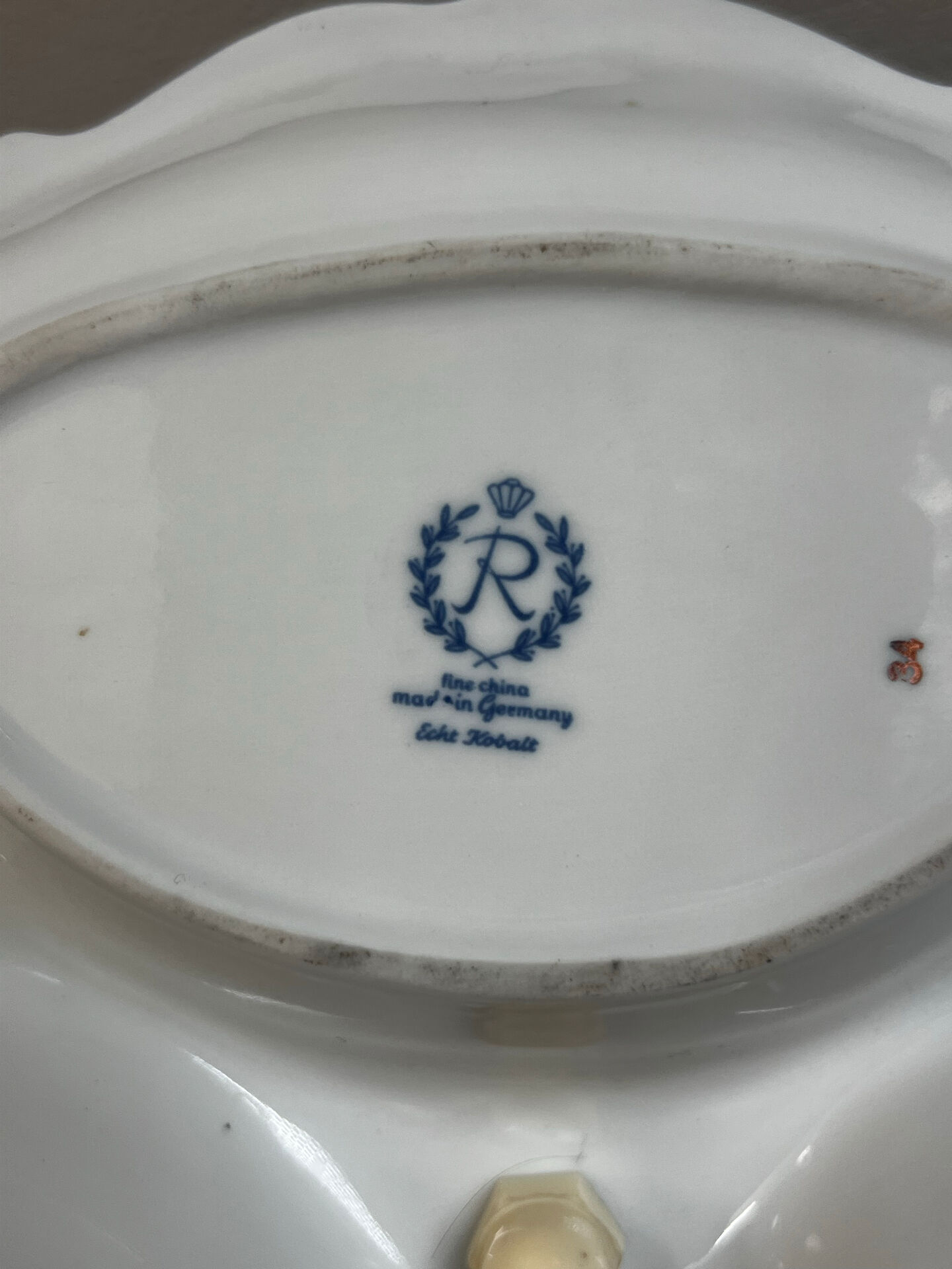German porcelain serving dish Reichenbach