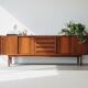 Low Enfilade in Rosewood by Johannes Andersen for Uldum Møbelfabrik, 1960s