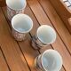 4 tasses japonaises Franklin Porcelain – Édition limitée 1981