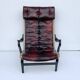 Vintage Pernilla 69 Armchair by Bruno Mathsson for Dux In Oxblood Leather