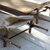 Military stretcher bed