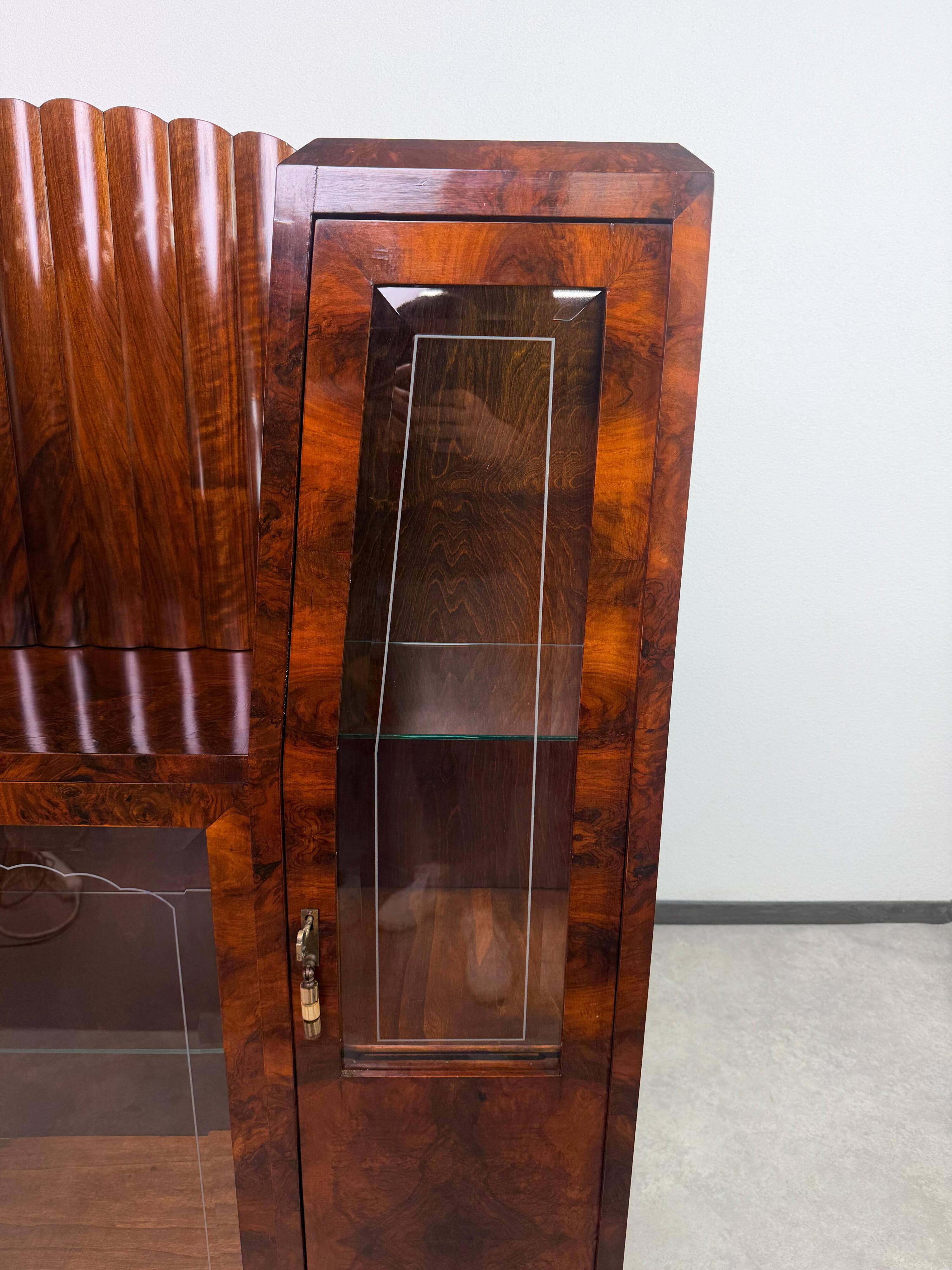 Vitrine art déco française