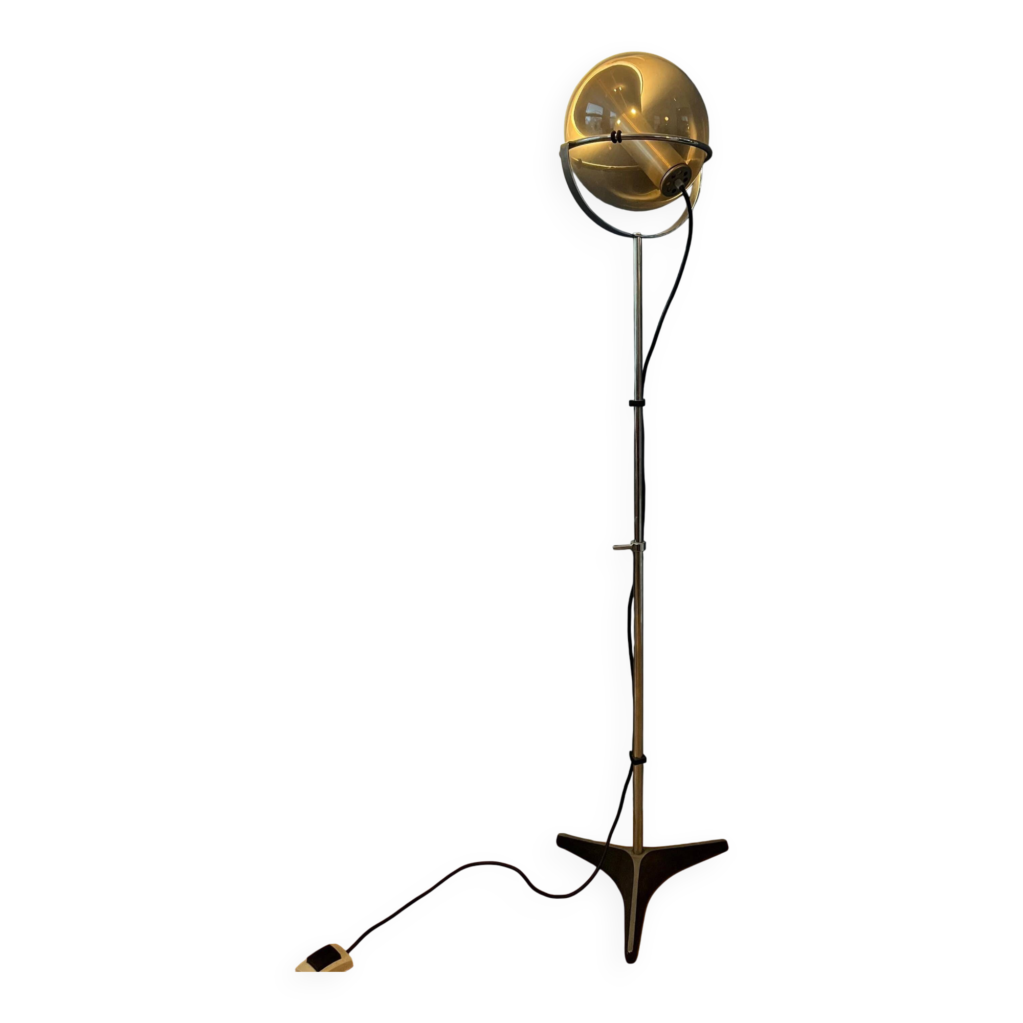 Lampadaire vintage « Globe » Raak « eyeball » par Frank Ligtelijn