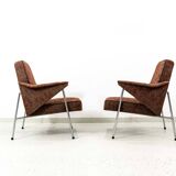 Vintage Armchairs “Bat” Poland, 1960’s, Set Of 2
