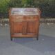 Old art deco side cabinet on marble top