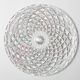 Vintage Pressed Glass Platter: Mid-Century Serving Large Plate, Italy 1970s