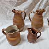 Stoneware pitcher for cider