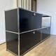 USM Haller chest of drawers in Graphite Black