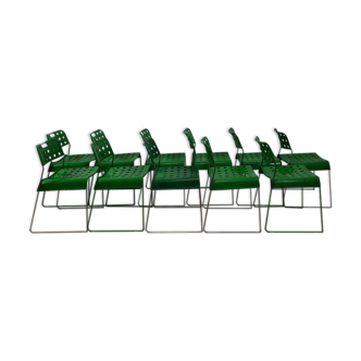 11 chaises par Rodney Kinsman pour Bieffeplast