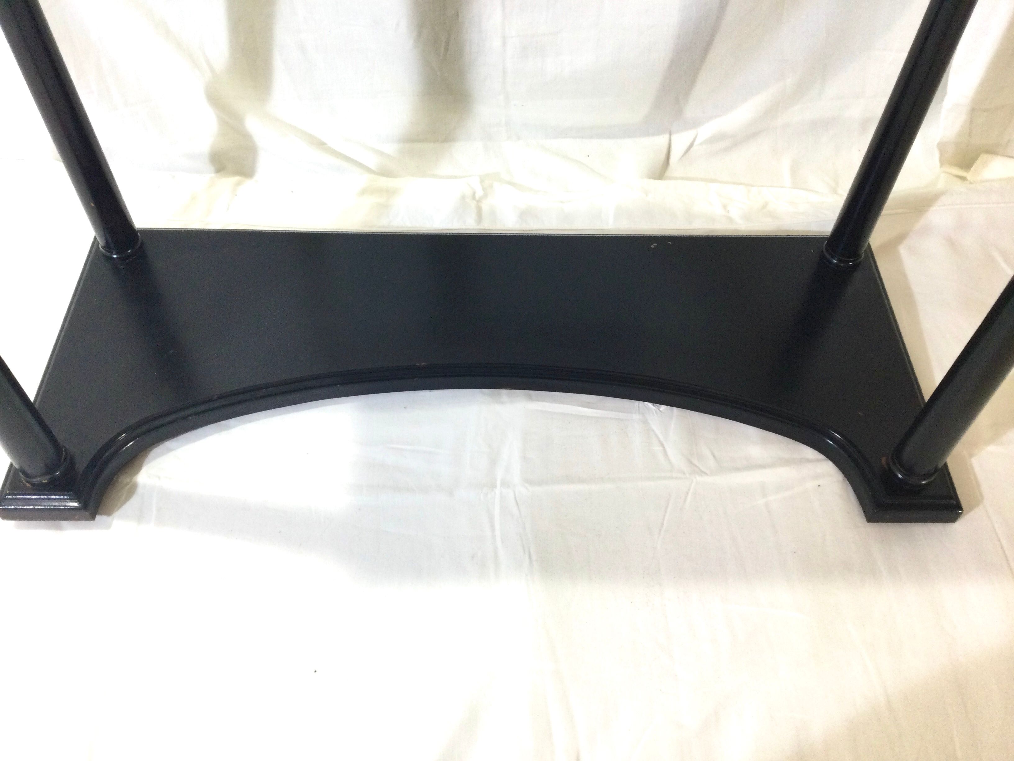 Wood and marble console