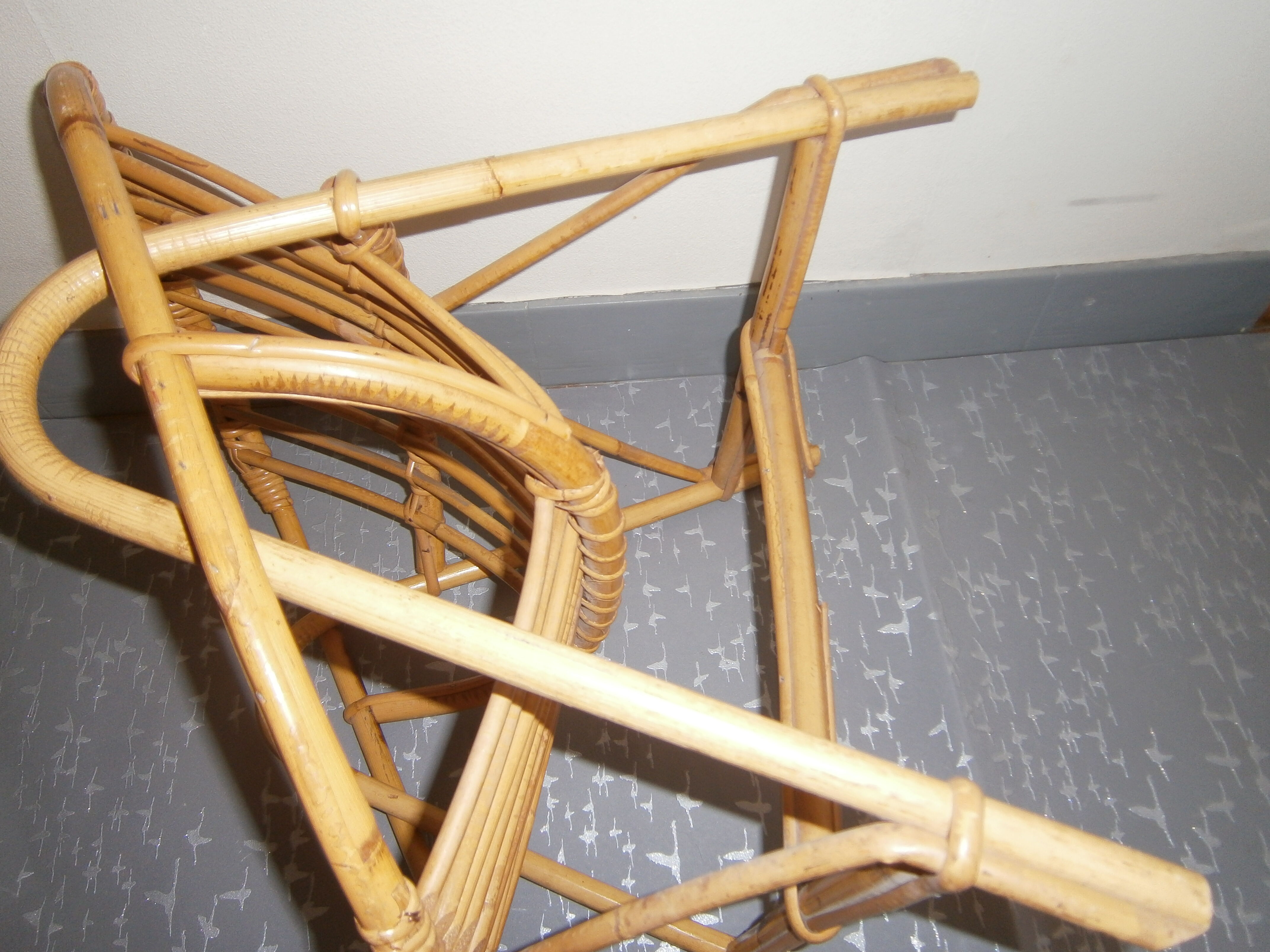 Child rattan armchair