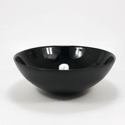 Grand Bol Centre Noir Riedel x Mesa Design, Post-Modernisme Italie, 1980