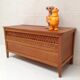 Banc coffre en rotin