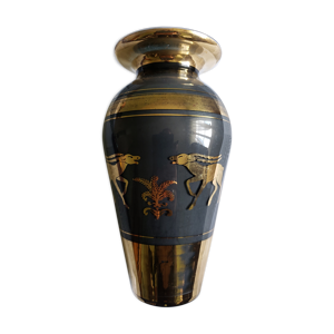 vase art déco gazelle