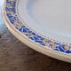Longwy compote dish “Frivolité” – antique earthenware with geometric decoration