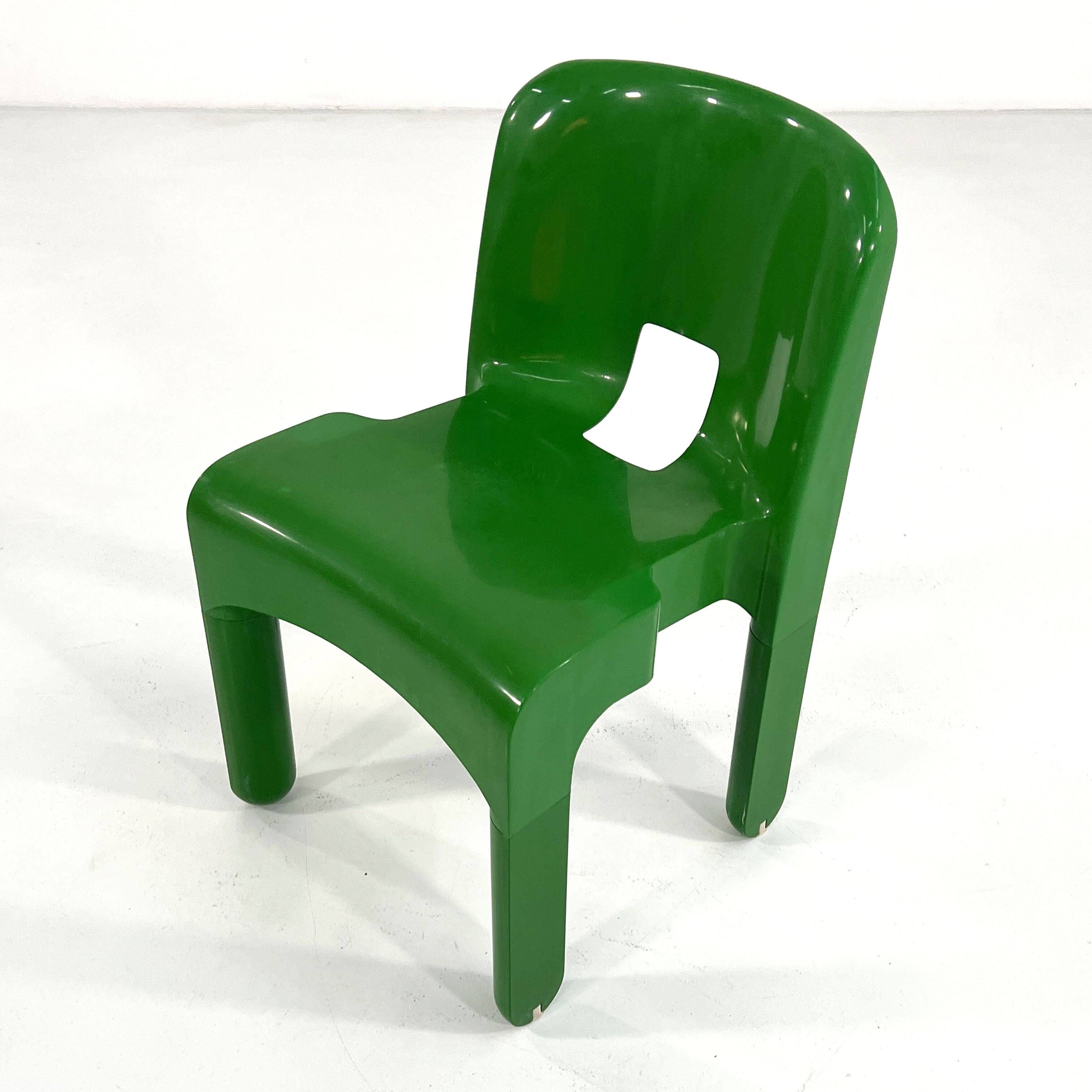 Universal Green Chair Model 4868 by Joe Colombo for Kartell, 1970