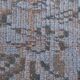 Slate Blue & Taupe Decorative Turkish Vintage Carpet Rug, 176x279 Cm