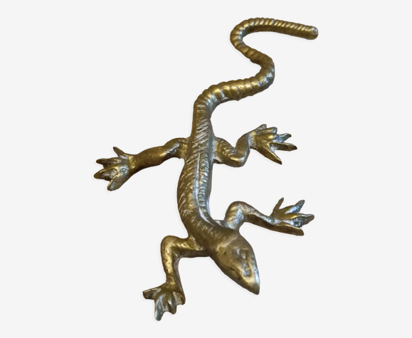 Lézard en laiton
