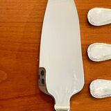 Christofle Malmaison dessert service 12 cake fork with serving shovel