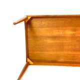 Coffee table in teak designed by H.W. Klein from the 1960s.