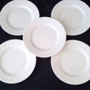 5 Assiettes à dessert en Porcelaine de Limoges