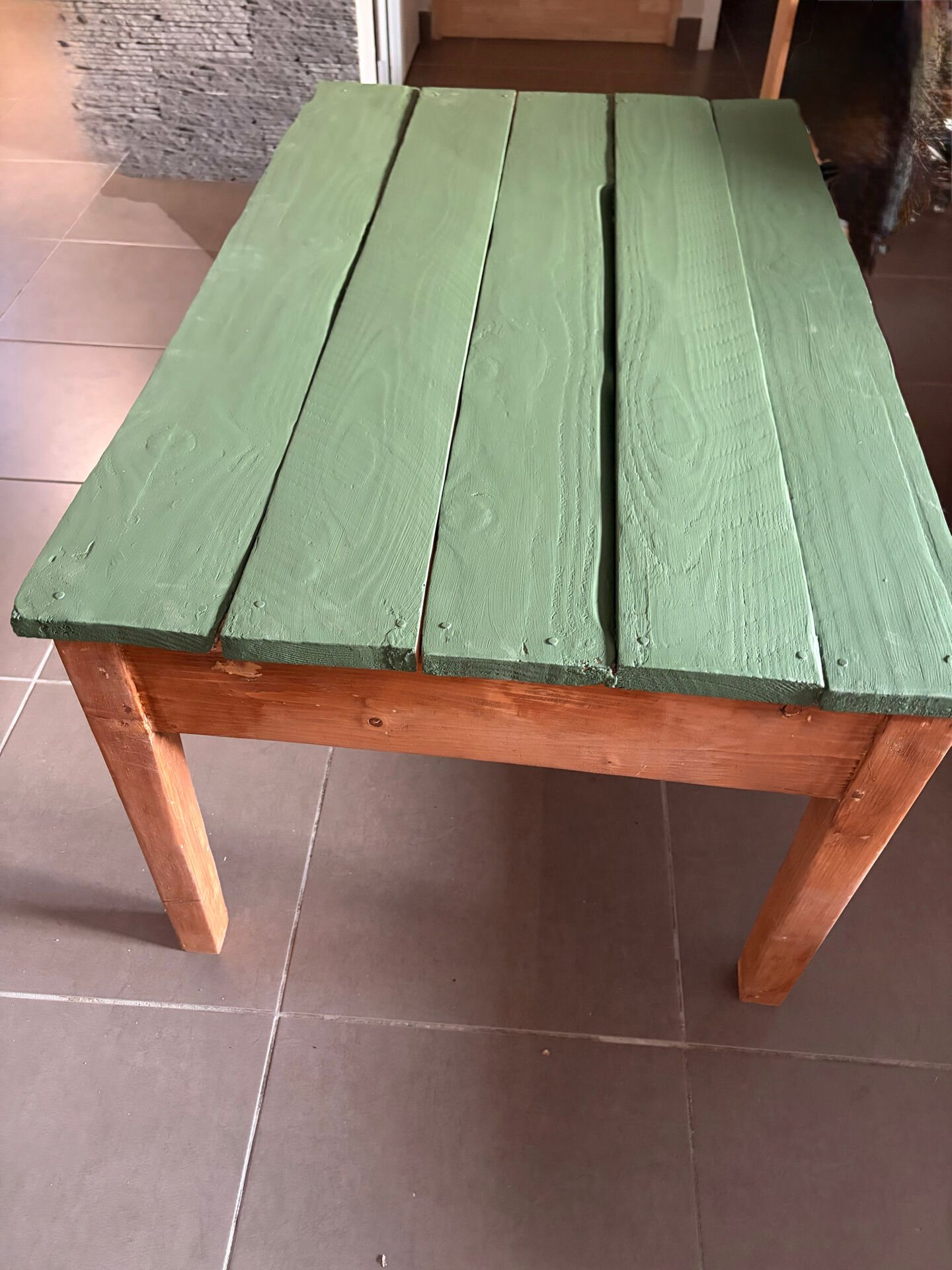 Table basse de ferme