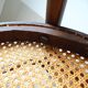Fauteuil Fischel assise et dossier canné bois courbé