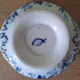 Creil Montereau iron clay vegetable dish