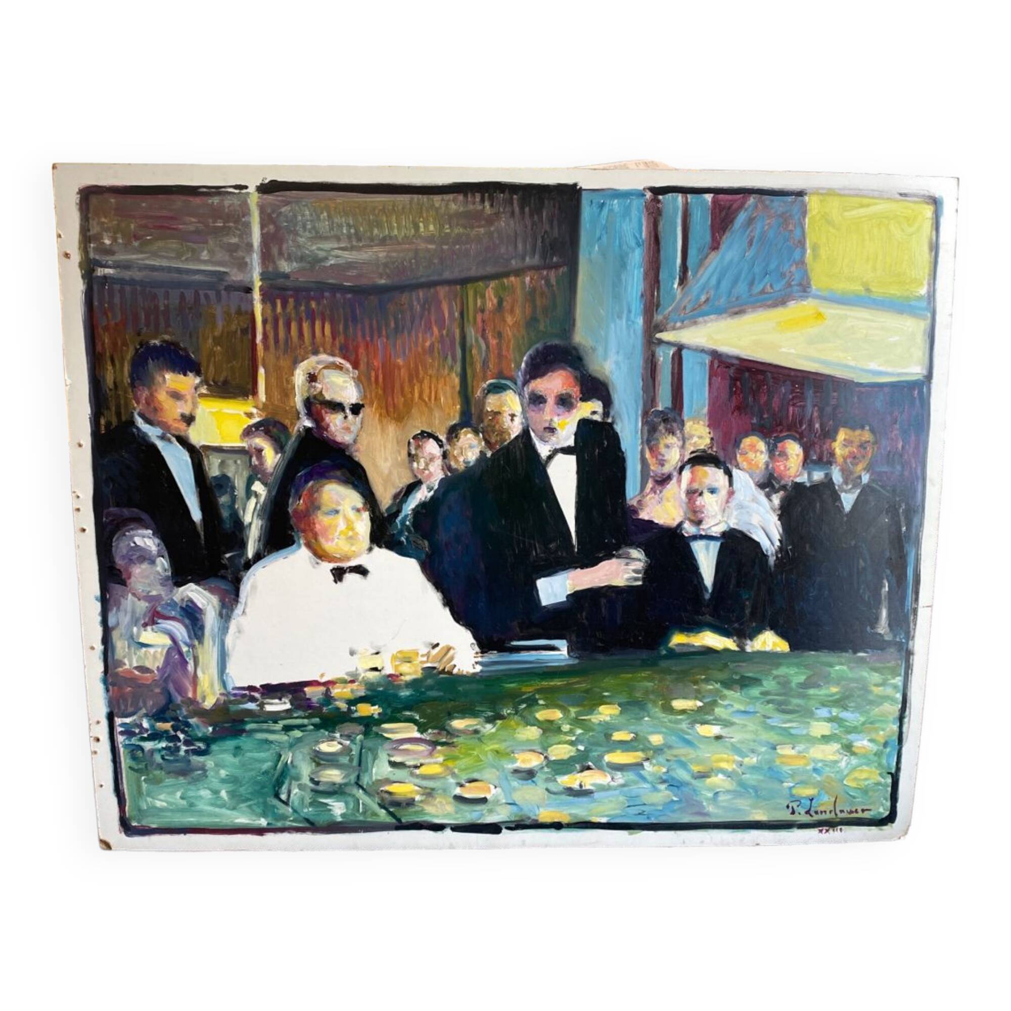 Portrait of players by Patrcie Landauer