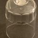 8 old blown glasses, with cut sides, Mirabeau model from Baccarat