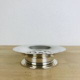 Coquillor silver metal butter dish