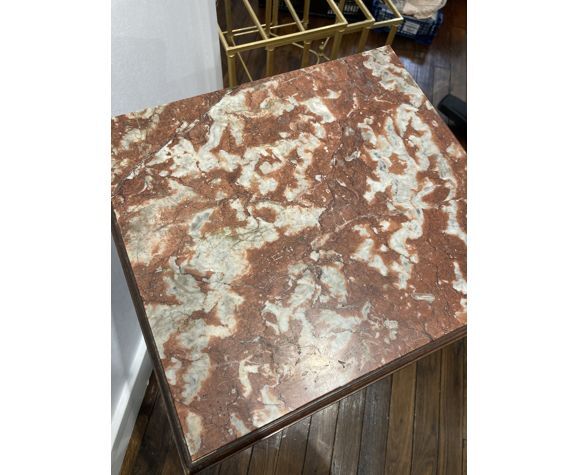 Vintage marble bedside