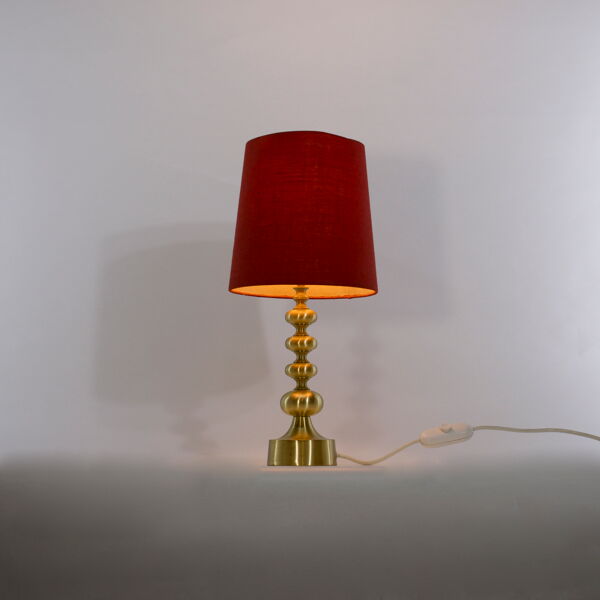 Lampe en laiton, Kaiser, design 1960