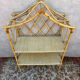 Rattan shelf Chinese hat from the 1960s Sweden