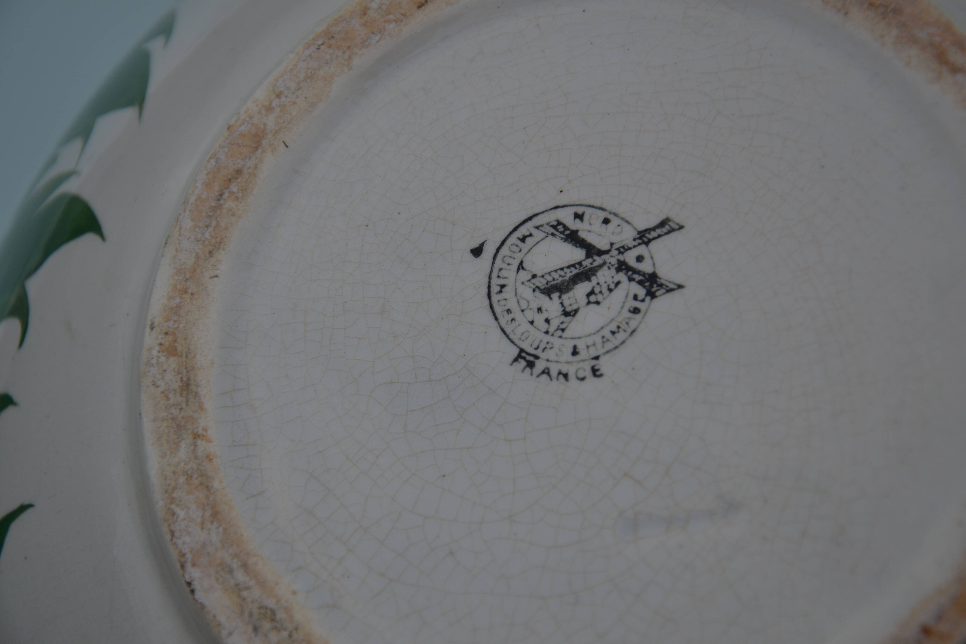 Moulin des loups ceramic flowerpot