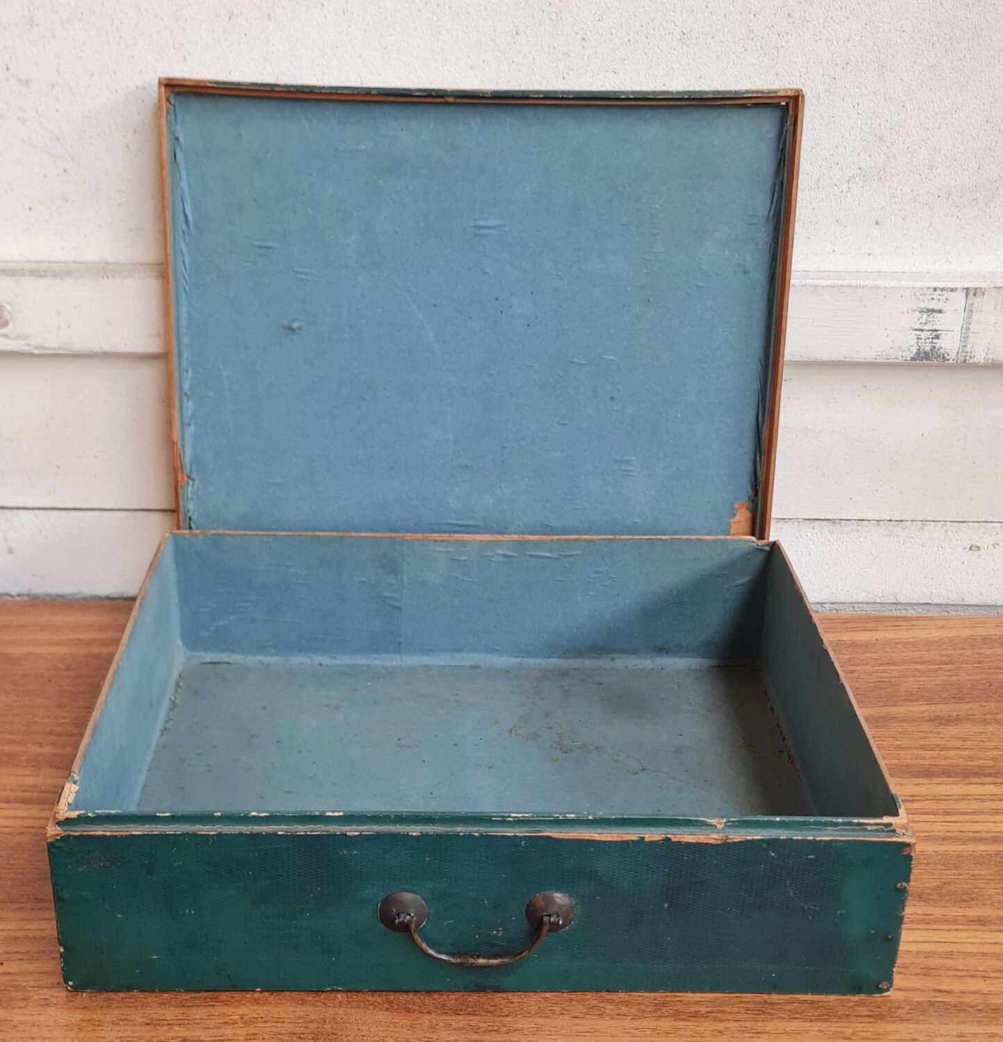 Wooden storage box