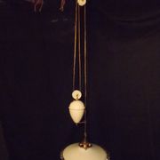 1930s brass "up and down" suspension