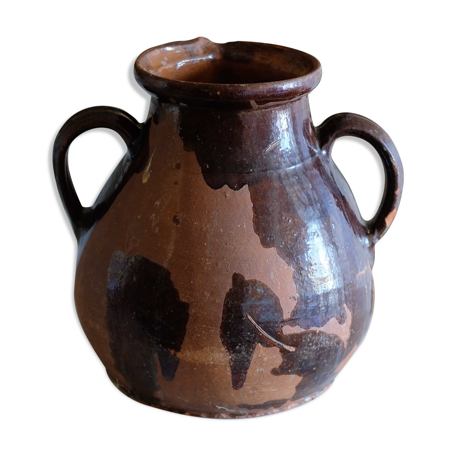 Vieille Cruche d’Argile, Vase maison de campagne Provence