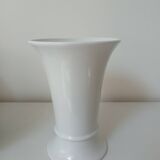 White porcelain vase