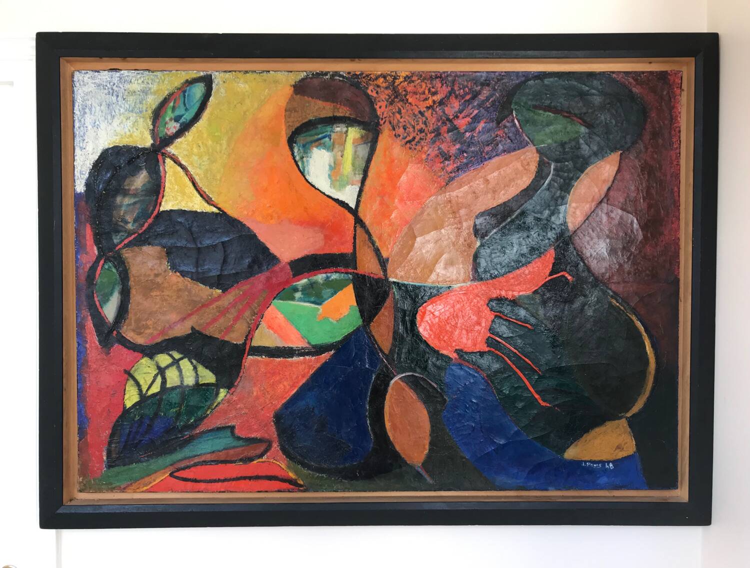 Jean pons, 1913-2007. oil on canvas, 1948.