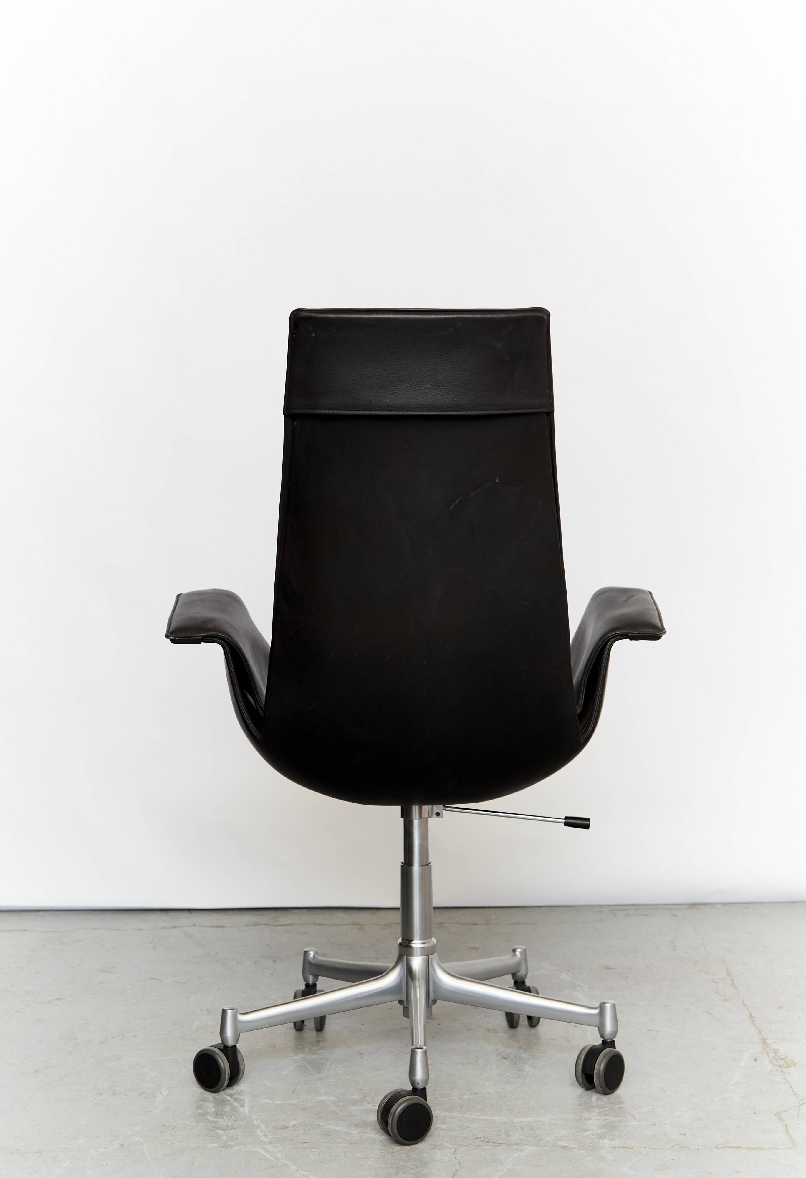 Chaise de Bureau Modèle 6725 Tulip par Preben Fabricius & Jørgen Kastholm pour Walte