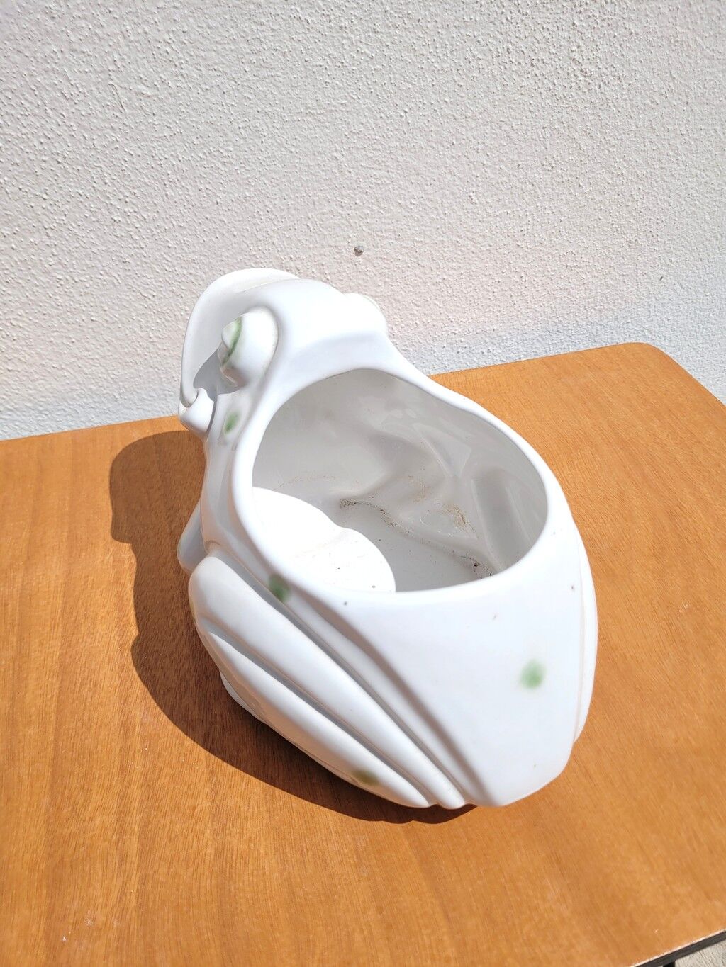 Ceramic frog cache-pot Italy