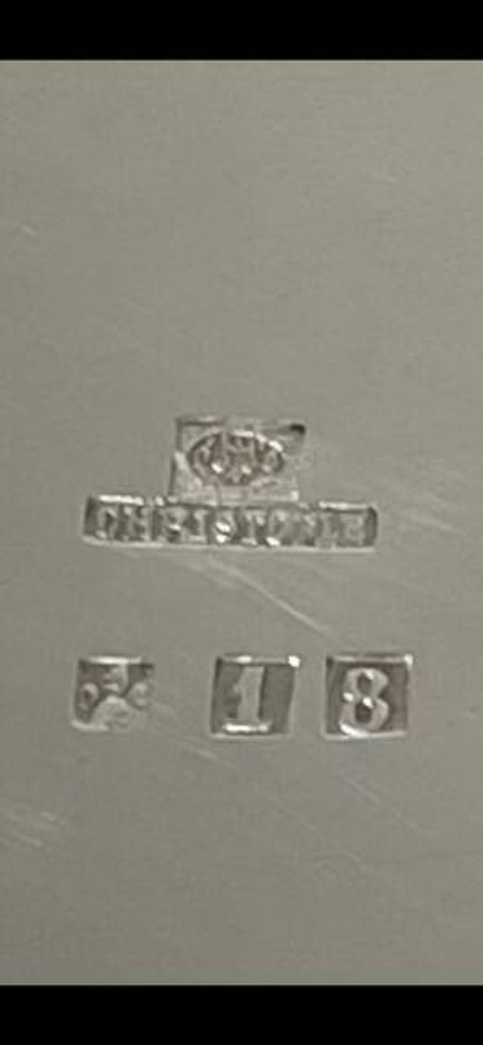 Plat Christofle métal argenté