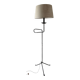 Wrought iron floor lamp from the 1950s