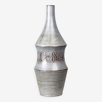 Rare bouteille en céramique par les Argonautes, Vallauris, circa 1960